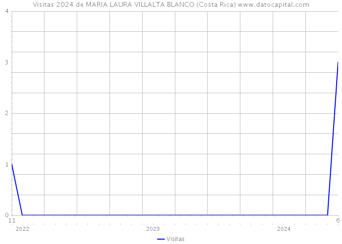 Visitas 2024 de MARIA LAURA VILLALTA BLANCO (Costa Rica) 
