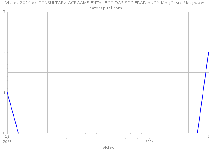 Visitas 2024 de CONSULTORA AGROAMBIENTAL ECO DOS SOCIEDAD ANONIMA (Costa Rica) 