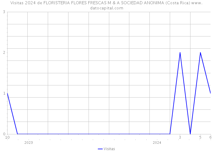 Visitas 2024 de FLORISTERIA FLORES FRESCAS M & A SOCIEDAD ANONIMA (Costa Rica) 