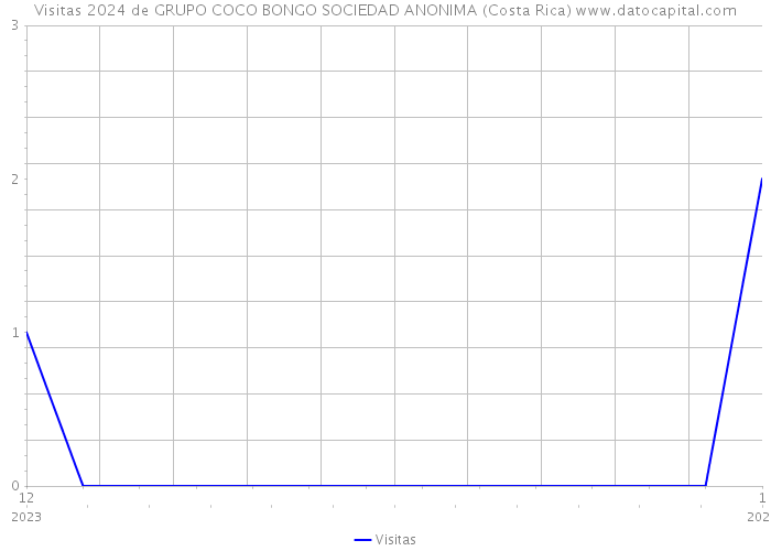 Visitas 2024 de GRUPO COCO BONGO SOCIEDAD ANONIMA (Costa Rica) 